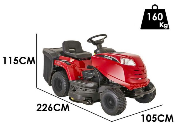 Mountfield MTF 98H - Rasentraktor mit hydrostatischem Getriebe und Fangkorb 240 L