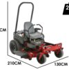 Nullwendekreismäher Blue Bird ZTR 50L PRO - Seitenauswurf und Mulchschnitt