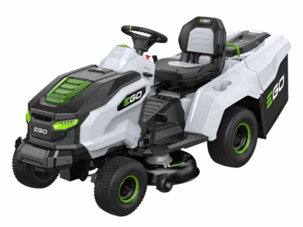 PROMO EGO TR 3801 E - B - Akku-Aufsitzmäher mit Fangkorb - 56V - 15Ah