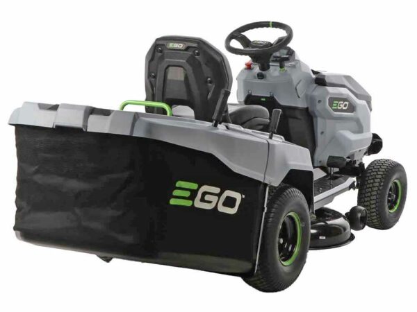 PROMO EGO TR 3801 E - B - Akku-Aufsitzmäher mit Fangkorb - 56V - 15Ah