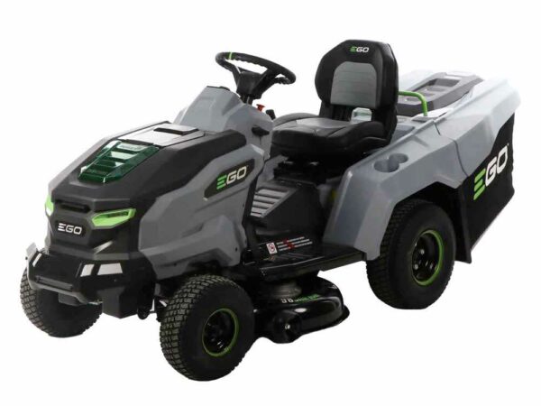 PROMO EGO TR 3801 E - B - Akku-Aufsitzmäher mit Fangkorb - 56V - 15Ah