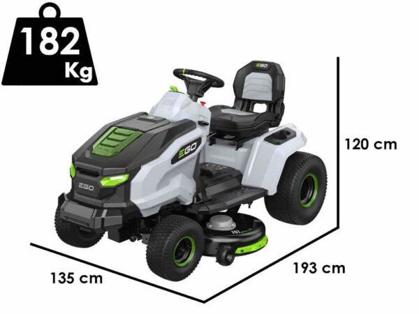 PROMO EGO TR4201 E - Akku-Aufsitzmäher - 56V - 40Ah