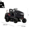 Rasentraktor AL-KO T15-93.2 HD-A Easy mit 18 PS
