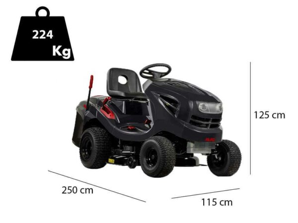 Rasentraktor AL-KO T15-93.2 HD-A Easy mit 18 PS