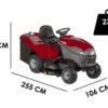 Rasentraktor Castelgarden PTX 210 HD - Hydrostatgetriebe - Auffangbehälter