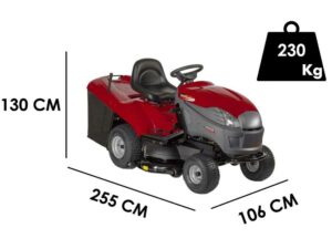 Rasentraktor Castelgarden PTX 210 HD - Hydrostatgetriebe - Auffangbehälter