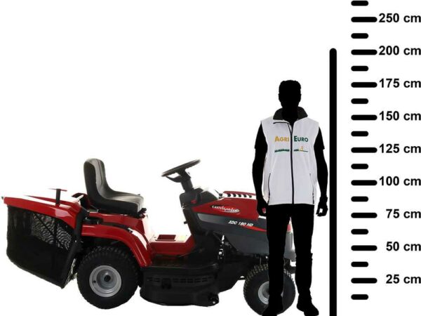Rasentraktor Castelgarden XDC 180 HD - Hydrostatgetriebe - Fangkorb