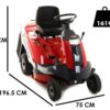 Rasentraktor Castelgarden XF 135 HD - Motor ST 350 352ccm, Hydrostatgetriebe