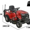 Rasentraktor Troy Bilt Horse 105T-R - Hydrostatgetriebe - Fangkorb