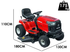 Rasentraktor Troy Bilt Horse 107T-S - CVT-Getriebe - Seitenauswurf