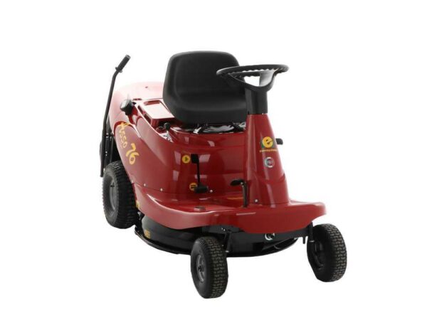 Rider Aufsitzrasenmäher Eurosystems ASSO 76 Mini rider - mechanisches Getriebe mit Gängen - 76 cm Schnittbreite