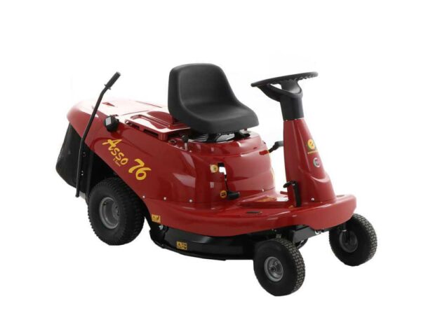 Rider Aufsitzrasenmäher Eurosystems ASSO 76 Mini rider - mechanisches Getriebe mit Gängen - 76 cm Schnittbreite