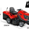Snapper RPX102 - Rasentraktor - Briggs&Stratton 656cc - Fangkorb