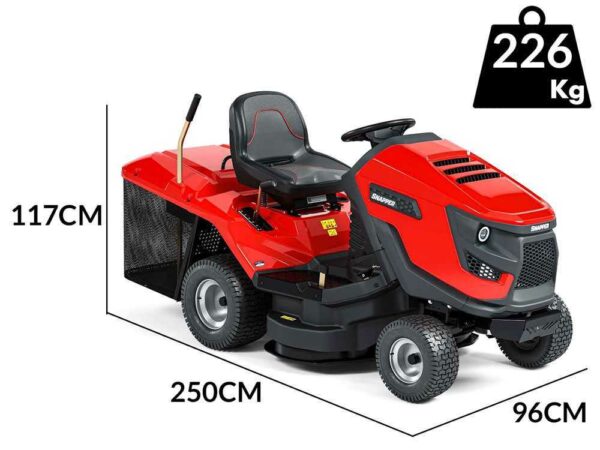 Snapper RPX92 - Rasentraktor - Briggs&Stratton 656ccm - Fangkorb