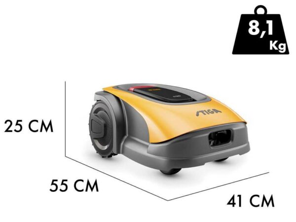 Stiga A 500 - Mähroboter - mit 2 Ah E-Power Akku