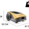 Stiga A 750 - Mähroboter - mit 2,5 Ah E-Power Akku