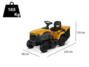 Stiga Estate 384 Rasentraktor - 240-Liter-Fangkorb - Hydrostatgetriebe