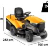 Stiga Estate 7102 W Special - Rasentraktor - Honda GXV 630 Motor