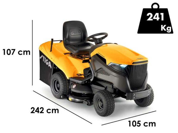 Stiga Estate 7102 W Special - Rasentraktor - Honda GXV 630 Motor