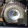Verstellbarer Bremskeil für Räder - Raddurchmesser bis zu 460 mm - für alle Rasentraktoren