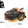 Worx Landroid Vision S250 WR202E - Mähroboter - ohne Installation